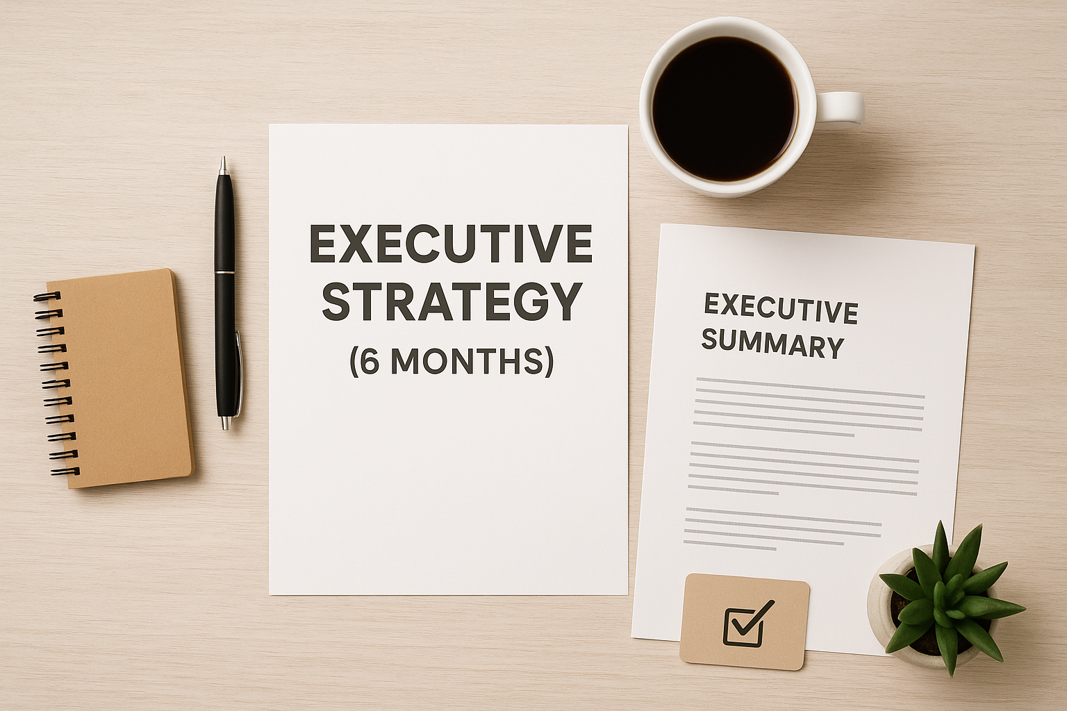 Executive Strategy 6 Months